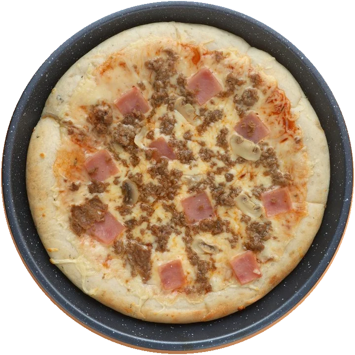 Beef pizza